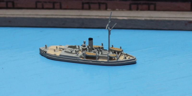 Gunboat "Wespe" (1 p.) GER 1883  Aquarius AQS 1a